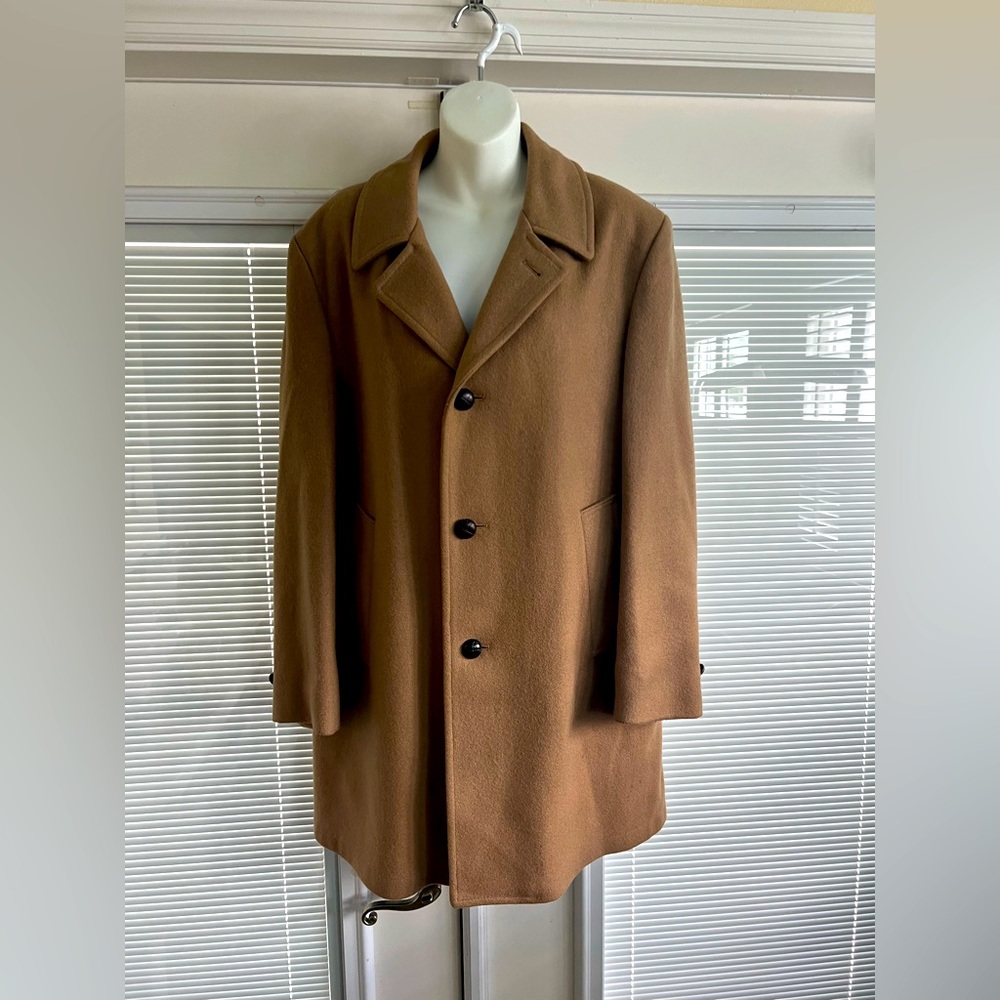 Casualcraft Men's Brown Overcoat size 40R